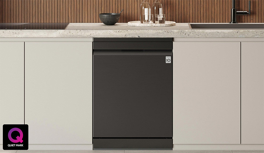 LG TrueSteam™ QuadWash™ DF587HMS Freestanding Dishwasher