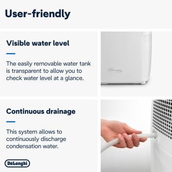 De'Longhi Tasciugo AriaDry DEX212SF Dehumidifier image 4