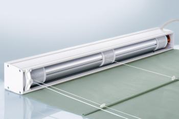 Silent Gliss Electrically Operated Roman Blind Systems image 1