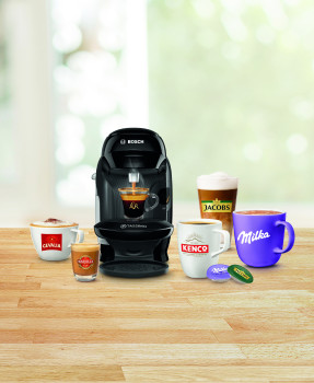 Bosch TAS1102GB TASSIMO Style Black Hot Drinks Machine image 2