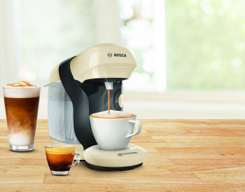 Bosch TAS1107GB TASSIMO Style Cream Hot Drinks Machine image 2