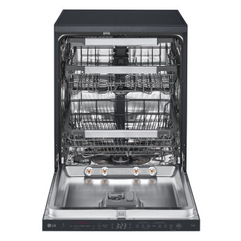 LG TrueSteam™ QuadWash™ DF587HMS Freestanding Dishwasher image 2