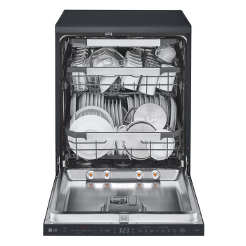 LG TrueSteam™ QuadWash™ DF587HMS Freestanding Dishwasher image 3