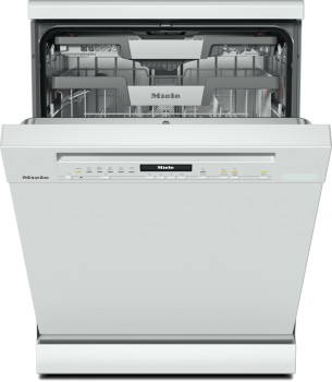 Miele G 7130 SC White AutoDos Freestanding Dishwasher image 0