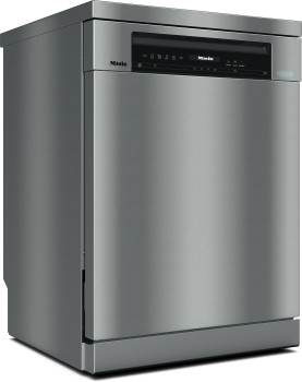Miele G 7600 SC AutoDos Clean Steel Freestanding Dishwasher image 1
