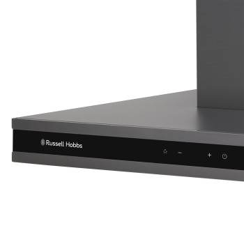 Russell Hobbs RHGCH603DS Midnight Collection 60cm T-Shaped Chimney Cooker Hood image 2