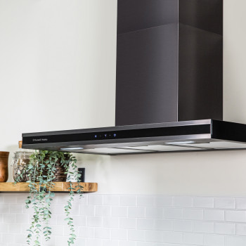 Russell Hobbs Midnight RHGCH903DS 90cm T-Shaped Chimney Cooker Hood image 4