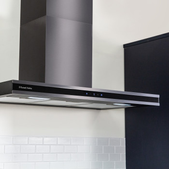 Russell Hobbs Midnight RHGCH903DS 90cm T-Shaped Chimney Cooker Hood image 8