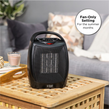 Russell Hobbs RHFH1006B 1.5kW Portable Ceramic Heater - Black image 9