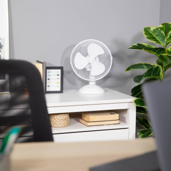 Russell Hobbs RHPDF0921 9” Desk Fan - White image 6