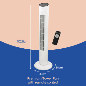 Russell Hobbs RHTWR3S Premium Tower Fan - White image 7