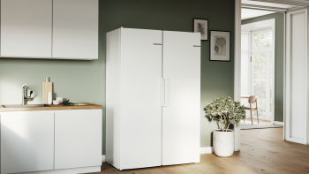 Bosch GSN36VWEPG White Freestanding Freezer image 2