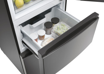 Haier HETR3619ENPB Series 3 Combi Freestanding Fridge Freezer image 3