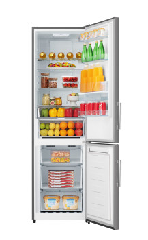 Kenwood K2NFDMXD23 70/30 Fridge Freezer - Inox image 1