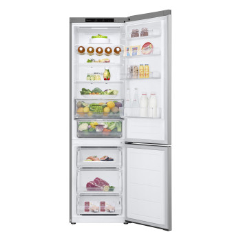 LG GBV3200CPY Freestanding Combi Fridge Freezer image 1