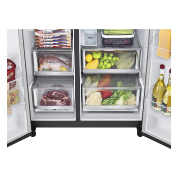 LG GSGV81EPLD Freestanding Side-by-Side Fridge Freezer image 3