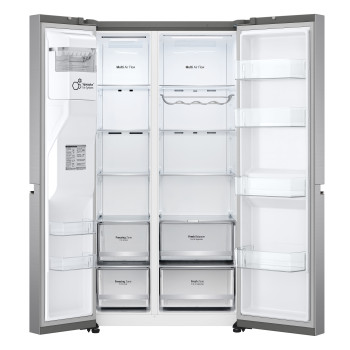 LG GSLA80PZLD Freestanding Side-by-Side Fridge Freezer image 4