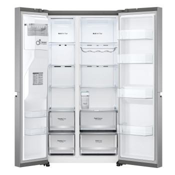 LG GSLA81PZLD Freestanding Side-by-Side Fridge Freezer image 4