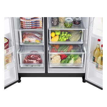 LG GSLV70MCTD Freestanding Side-by-Side Fridge Freezer image 3