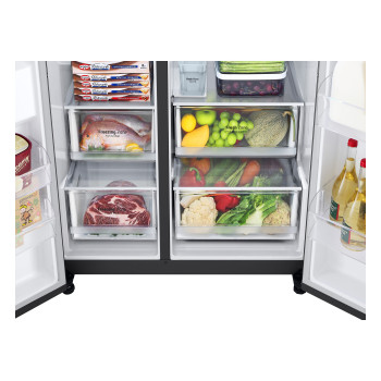 LG GSLV71MCTD Freestanding Side-by-Side Fridge Freezer image 3