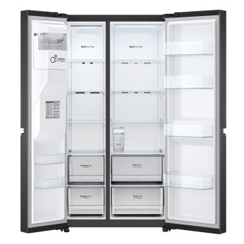 LG GSLV71MCTD Freestanding Side-by-Side Fridge Freezer image 4