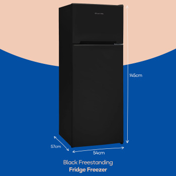 Russell Hobbs RH144TMFF541E1B White Freestanding Fridge Freezer (Top Mounted) image 6