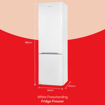 Russell Hobbs RH180FF541E1W 70/30 Freestanding Fridge Freezer in White image 6