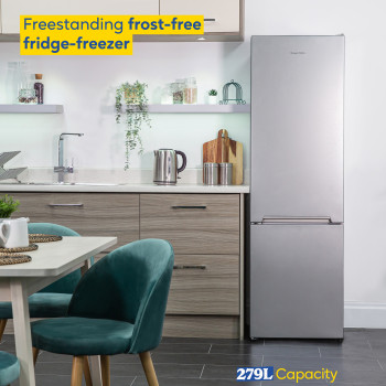 Russell Hobbs RH180FFFF551E1S Silver Freestanding Fridge Freezer image 4