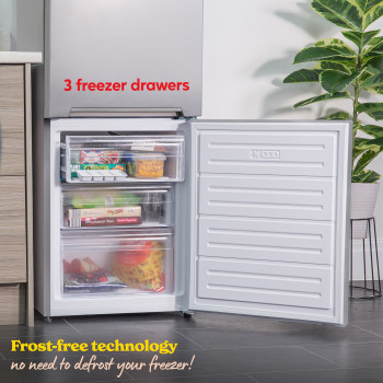 Russell Hobbs RH180FFFF551E1S Silver Freestanding Fridge Freezer image 6