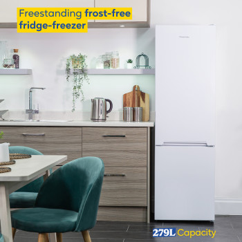 Russell Hobbs RH180FFFF551E1W White Freestanding Fridge Freezer image 4