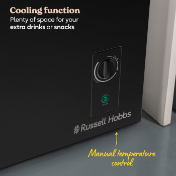 Russell Hobbs RH99CF0E1B Compact Chest Freezer in Black image 6