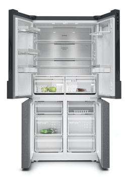 Siemens KF96NAXEAG iQ500 Freestanding Fridge Freezer image 1