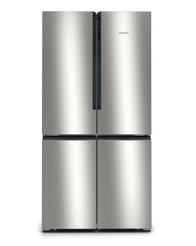 Siemens KF96NVPEAG iQ300 Freestanding Fridge Freezer image 0