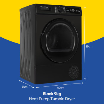 Russell Hobbs RH9HPTD111B 11 Series 9kg Heat Pump Tumble Dryer - Black image 7