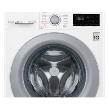 lg f4v310wse 10.5 kg washing machine