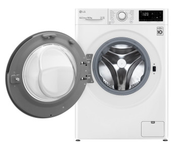 Lave-linge 3,5 KG, Wi-Fi, 3 Motion Direct Drive™, Smart Diagnosis™, Moteur Direct Drive™ garanti 10 ans, LG TWINWash™MINI - LG FM37E1WH