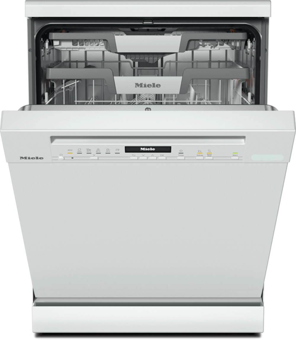 Miele G 7130 SC White AutoDos Freestanding Dishwasher featured image