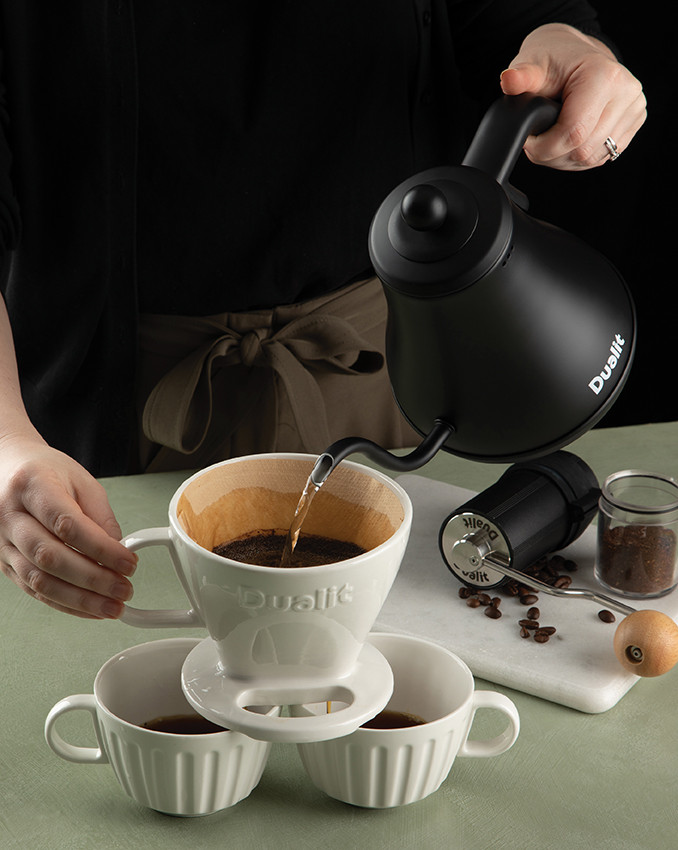 Quiet Mark Dualit Pour Over Kettle