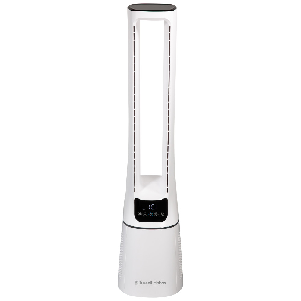 Russell Hobbs RHBLDL12 10 Speed Bladeless Fan - White featured image