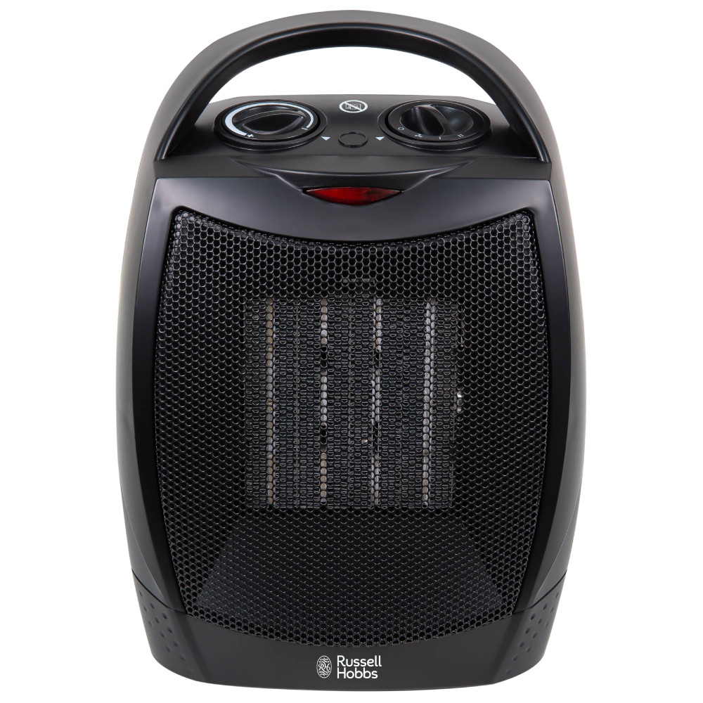 Russell Hobbs RHFH1006B 1.5kW Portable Ceramic Heater - Black featured image