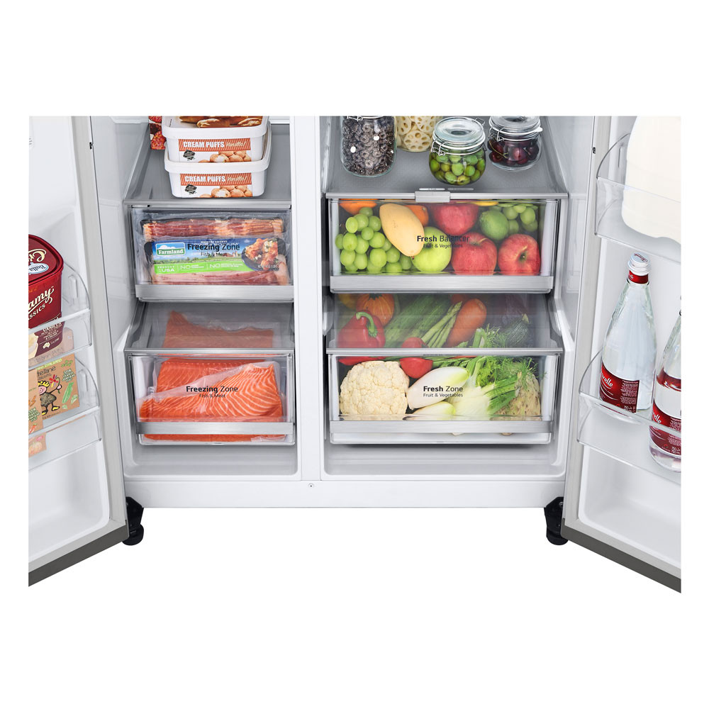 Quiet Mark | LG InstaView™ ThinQ™ GSXV90BSAE American Fridge Freezer