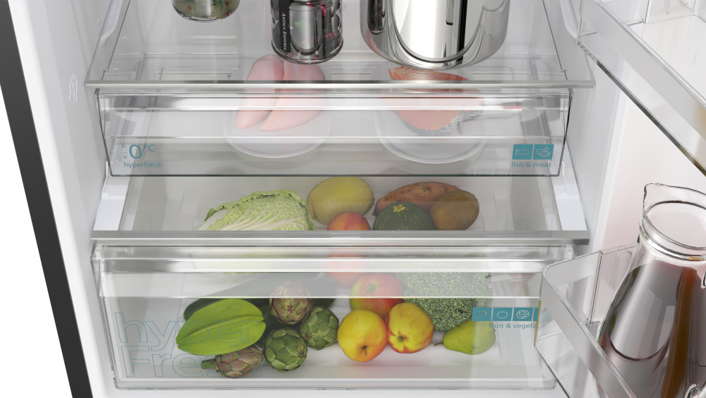 Quiet Mark | Siemens KG49NXXDF iQ300 Freestanding Fridge-Freezer