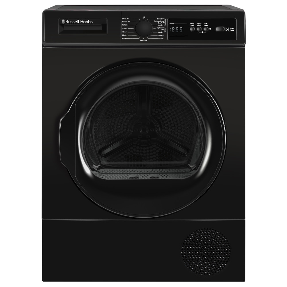 Russell Hobbs RH9HPTD111B 11 Series 9kg Heat Pump Tumble Dryer - Black featured image