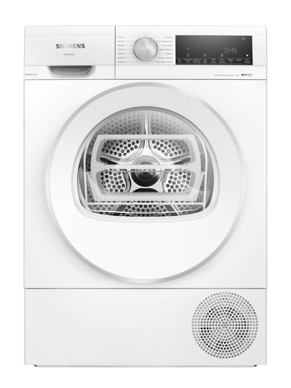 Quiet Mark | Siemens WQ45G2D9GB iQ500 9kg Heat Pump Tumble Dryer