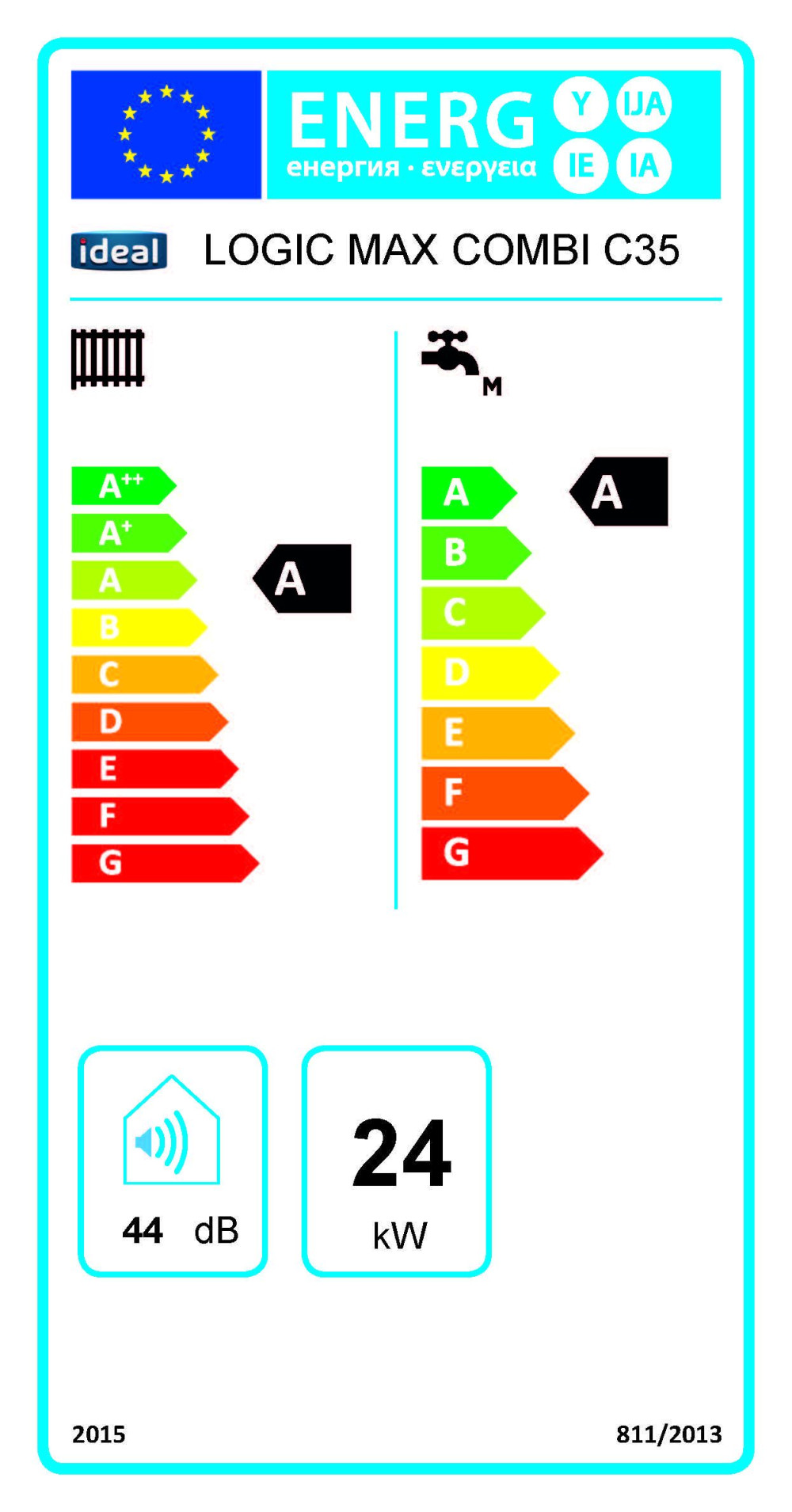 Quiet Mark Ideal Logic Max Combi Boilers 1331