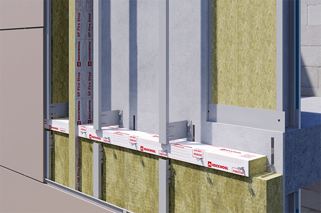 Rockwool stone wall insulation